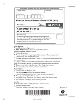 Centre Number
Candidate Number
*P69298A0116*
Turn over   
Candidate surname
Other names
Please check the examination details