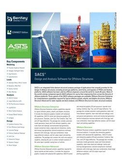 Course #10 Bentley SACS - 2024 | PDF | Beam (Structure) | Structural ...