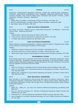 NIT Warangal EEE Curriculum | PDF | Power Electronics | Electric Power ...