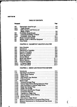 AMCP 706.196
TABLE OF CONTENTS
Pulph 
Page
9-2 
Deterministic Stress-Strength ................... 
9.2
9-2.1 
Tensile Strengt