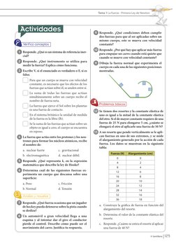 125
© Santillana 125
© Santillana
7  Responde. ¿Qué fuerza ocasiona que un jugador 
de hockey pueda detenerse sobre la pista
