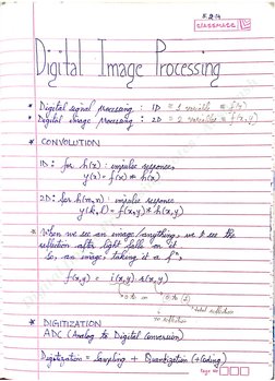 Digital Image Processing Notes - Akshansh | PDF | Wavelet | Data ...