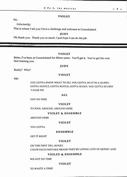 9 To 5 Script | PDF