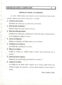 Moderno Método Teórico y Practico de Corte y Confección | PDF