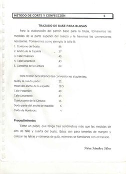 Moderno Método Teórico y Practico de Corte y Confección | PDF