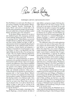 (
2u
/ n
 
J
m
i
BAROQUE A R T IST , RENAISSANCE MAN
Peter Paul Rubens is an artist’s artist. His influence over 
the centuri