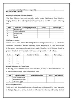Construction and Characteristics of Achievement Tests | PDF | Test ...