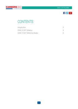 CDAC C-CAT 2025 Exam Syllabus Guide | PDF