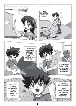 5
 empezamos...
 ¡marcianos
a un sol!
nos 
pusimos a 
trabajar 
duro...
...vendiendo 
marcianos, 
cortando 
el PASTO, 
lavand