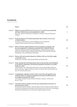 Contents
Preface
IX
Chapter 1 Higher iron pearl millet (Pennisetum glaucum L.) provides more absorbable
iron that is