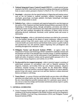 Licensing Guidelines for Cancer Facilities | PDF | Cancer | Medicine