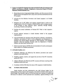 AO 2022 0051 Revised National Policy On Infection Prevention and ...