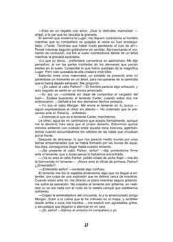  
12 
    —Esto es un regalito con amor, ¡Que lo disfrutéis mamones! —
añadí, a la par que les lanzaba la granada. 
    El