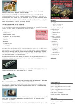 Guide To Using Photo Etched Parts On Models - Scale Model Guide PDF ...