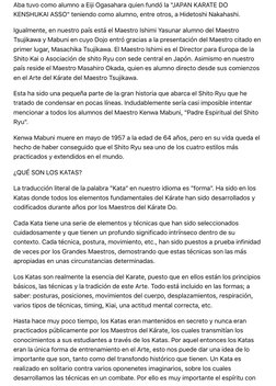 Aba tuvo como alumno a Eiji Ogasahara quien fundó la "JAPAN KARATE DO
KENSHUKAI ASSO" teniendo como alumno, entre otros, a Hi