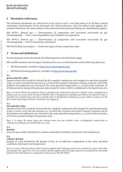Iso 6976 O2 Iso 6976 2016 Natural Gas Calculation of Calorific Values Density ...