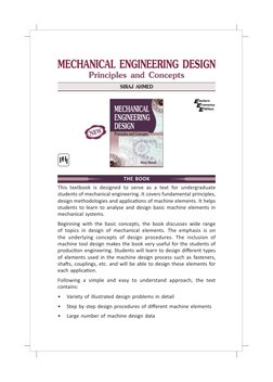 the BOOK
This textbook is designed to serve as a text for undergraduate 
students of mechanical engineering. It covers fundam