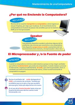 ¿Por qué no Enciende la Computadora? 
 
 
 
 
 
 
 
 
 
 
 
 
 
 
 
 
 
 
 
 
 
 
 
El Microprocesador y /o l