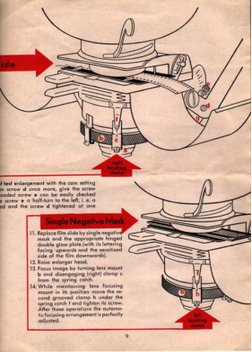 ライカ Leitz FOCOMAT IIc 1966年 オリジナル 使用説明書 Focomat 1c Manual | PDF