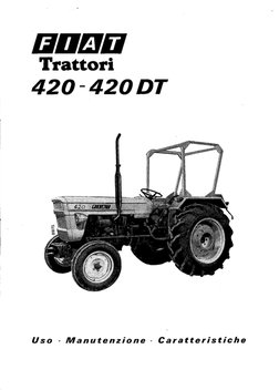 FIAT 480-8 DT Manuale officina Istruzioni assistenza riparazione trattore ITA FIAT 480-8 DT Manuale officina Istruzioni assistenza riparazione trattore ITA