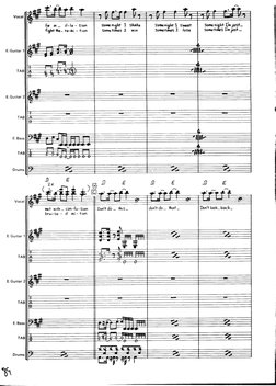 Loudness - Thunder in The East Band Score | PDF