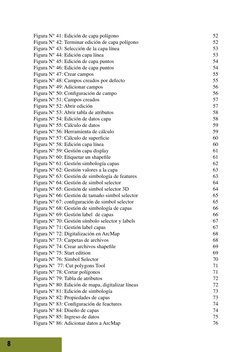 8
Figura N° 41: Edición de capa polígono	
Figura N° 42: Terminar edición de capa polígono
Figura N° 43: Selección de la capa