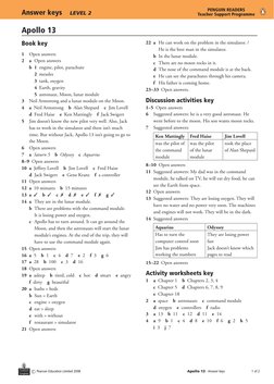 Apollo 13 Answer Key and Activities | PDF | Apollo Program | Spacecraft