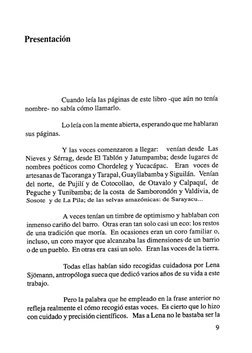 Presentación 
Cuando leía las páginas de este libro -que aún no tenía 
nombre- no sabía cómo llamarlo. 
Lo leía con la mente