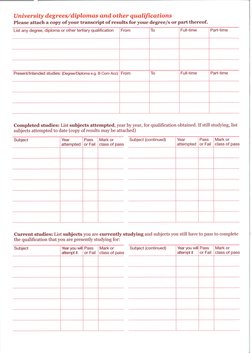 Pwc Interview Form.pdf PWC Application Form | PDF