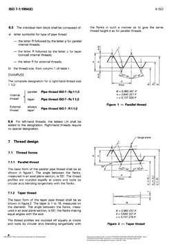 Iso 7-1 | PDF | International Organization For Standardization | Pipe ...