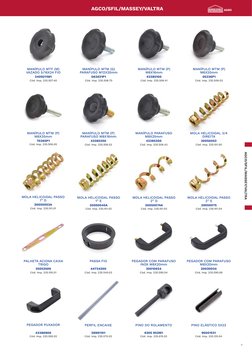 AGCO/SFIL/MASSEY/VALTRA
AGCO/SFIL/MASSEY/VALTRA
MANÍPULO MTF (M) 
VAZADO 5/16X24 FIO
MANÍPULO MTM (G) 
PARAFUSO M12X35mm
MANÍ