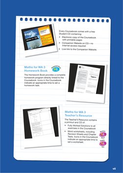 Every Coursebook comes with a free 
Student CD containing:
• Electronic copy of the Coursebook 
with printable pages
• Compan