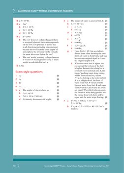 CAMBRIDGE IGCSE™ PHYSICS COURSEBOOK ANSWERS
10
Cambridge IGCSE™ Physics – Sang, Follows, Tarpey © Cambridge University Press