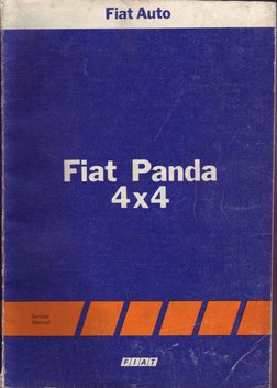 Fiat Panda 4x4 Service Manual | PDF | Automotive Technologies