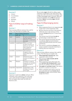 Cambridge Science 9 Workbook Answers | PDF | Ion | Chemical Bond