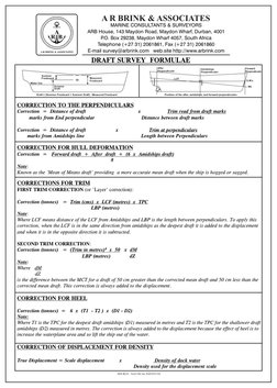 Draft Survey Calculation Methods | PDF | Heavy Industry | Ships