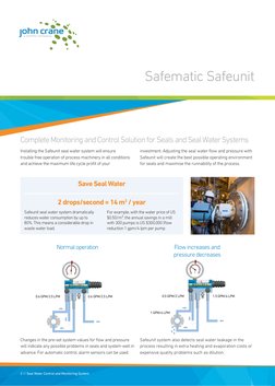 John Crane Safe Unit Seal Support System | PDF | Water | Pump