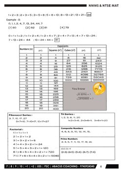 NMMS Class 8 Guide 2025 PDF Download | PDF | Cognition | Cognitive Science