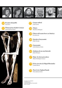 04 El cantor del pueblo
César Seco
11 Últimas pistas de Julio Cortázar
Gabriel Jiménez Emán
17
Omara
Humberto Márquez
34
Clás