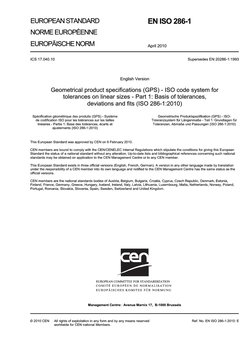 Iso R286 Iso 286-1 PDF | PDF