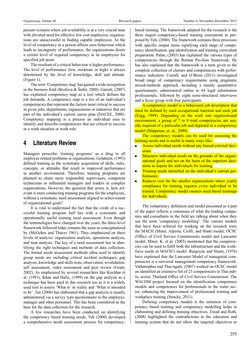 255
Organizacija, Volume 46
Research papers
Number 6, November-December 2013
present scenario where job availability is at a