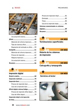 PRELIMINARES
6
www.redusers.com
Uso actual del sistema ........................48
Offset ....................................