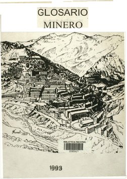 GLOSARIO
MINERO
1993
