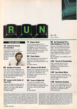 Run Issue 05 1984 May | PDF | Personal Computers | Microcomputers