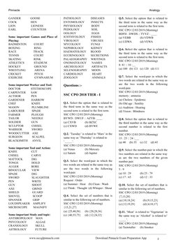 Pinnacle 
 Analogy 
 GANDER             GOOSE 
 COCK                   HEN 
 LION                     LIONESS 
 EARL
