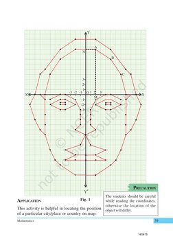 Mathematics
39
APPLICATION
This activity is helpful in locating the position
of a particular city/place or country on map.
PR