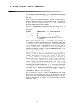 TRADA Technology Timber Frame Construction Chapter 9 Cladding 
Blockwork is normally rendered and so care with the visual asp
