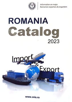 Information on major
Romanian exporters & importers
ROMANIA
Catalog
2023
www.snia.ro