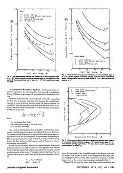 I 
1 
I 
I 
0 
10 
2 0 
3 0 
4 0  
Half 
Wall 
Angle , 8, 
Lorge hopper )present experiments 
Smoll hopper 
Deming 8 Mehring