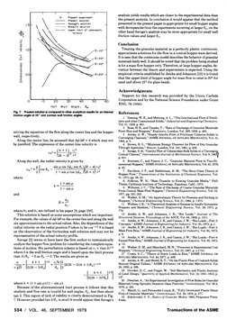 1 
I 
I 
I 
I 
A 
Present experiment 
Present solution 
Savage's solution 
Brown's solution 
Upper limit of Johanson's 
formu